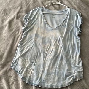 Light blue dye shirt